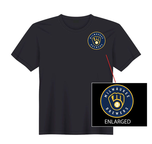 Milwaukee Brewers Baseball T-Shirt NEW S, M, L, XL