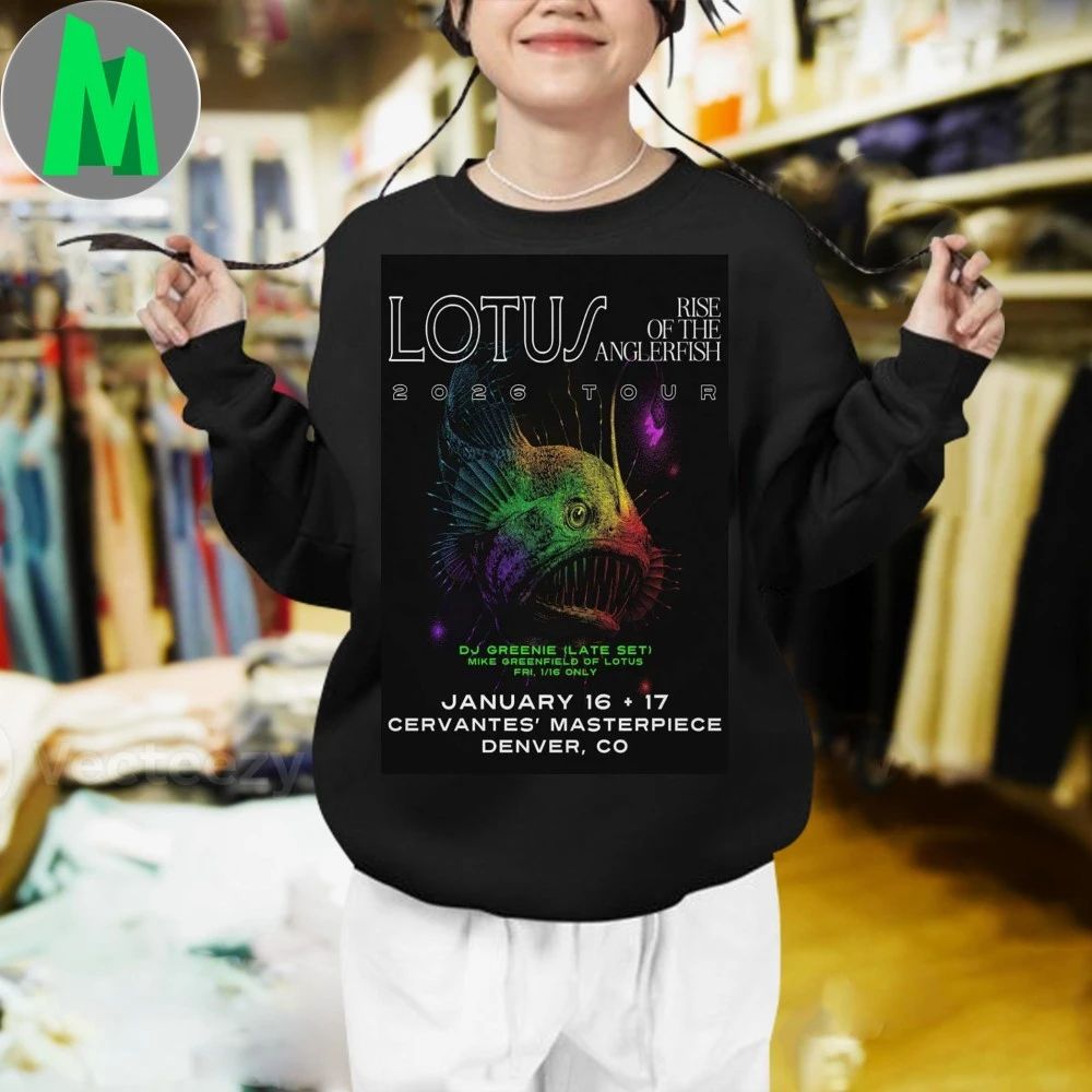 Original Lotus Denver Co Jan 16-17 2026 Poster Shirt