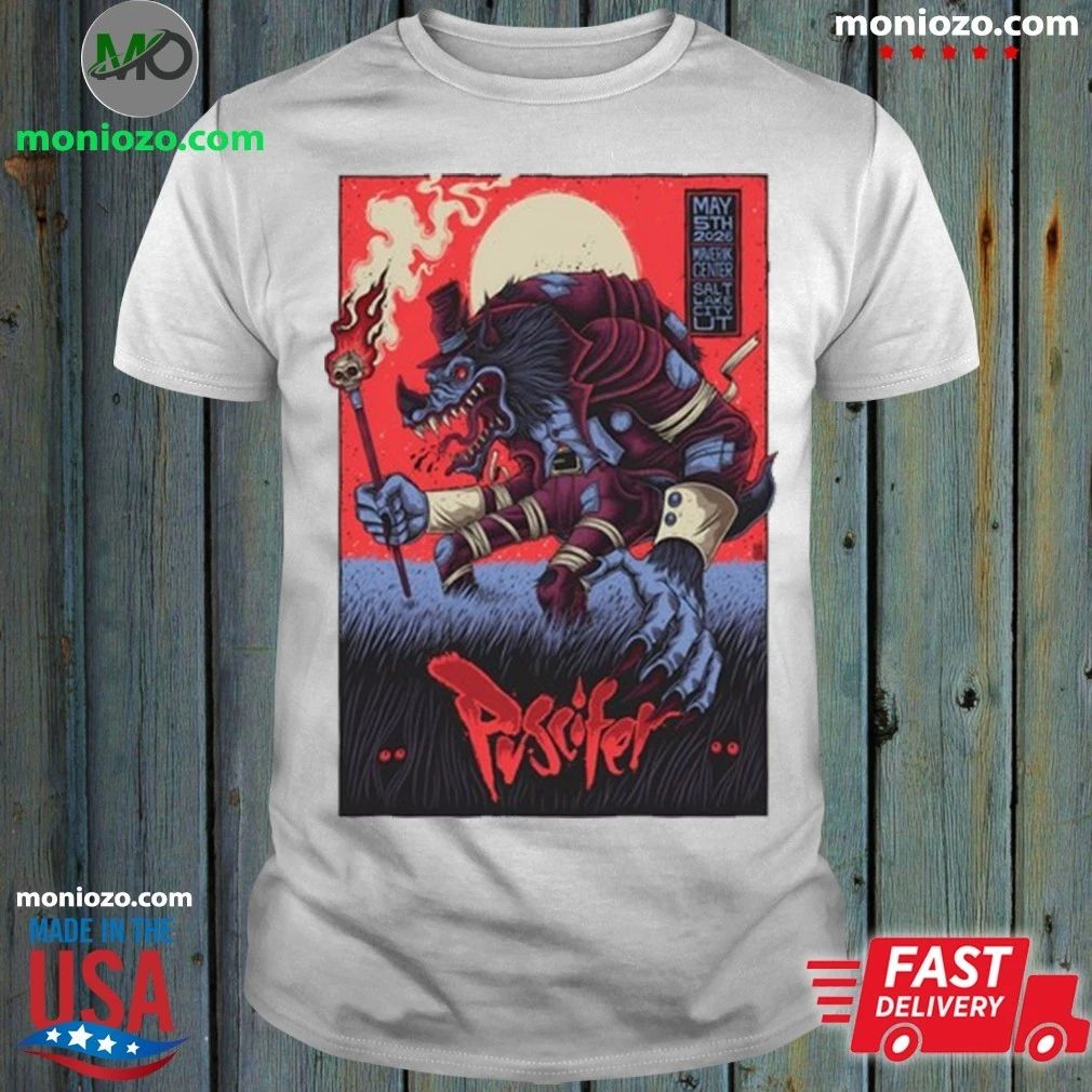 Original Puscifer In Salt Lake City UT On May 5 2026 Tour Shirt