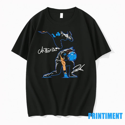 Amon Ra St Brown And Jahmyr Gibbs Superheroes Signature Tshirts Sweater
