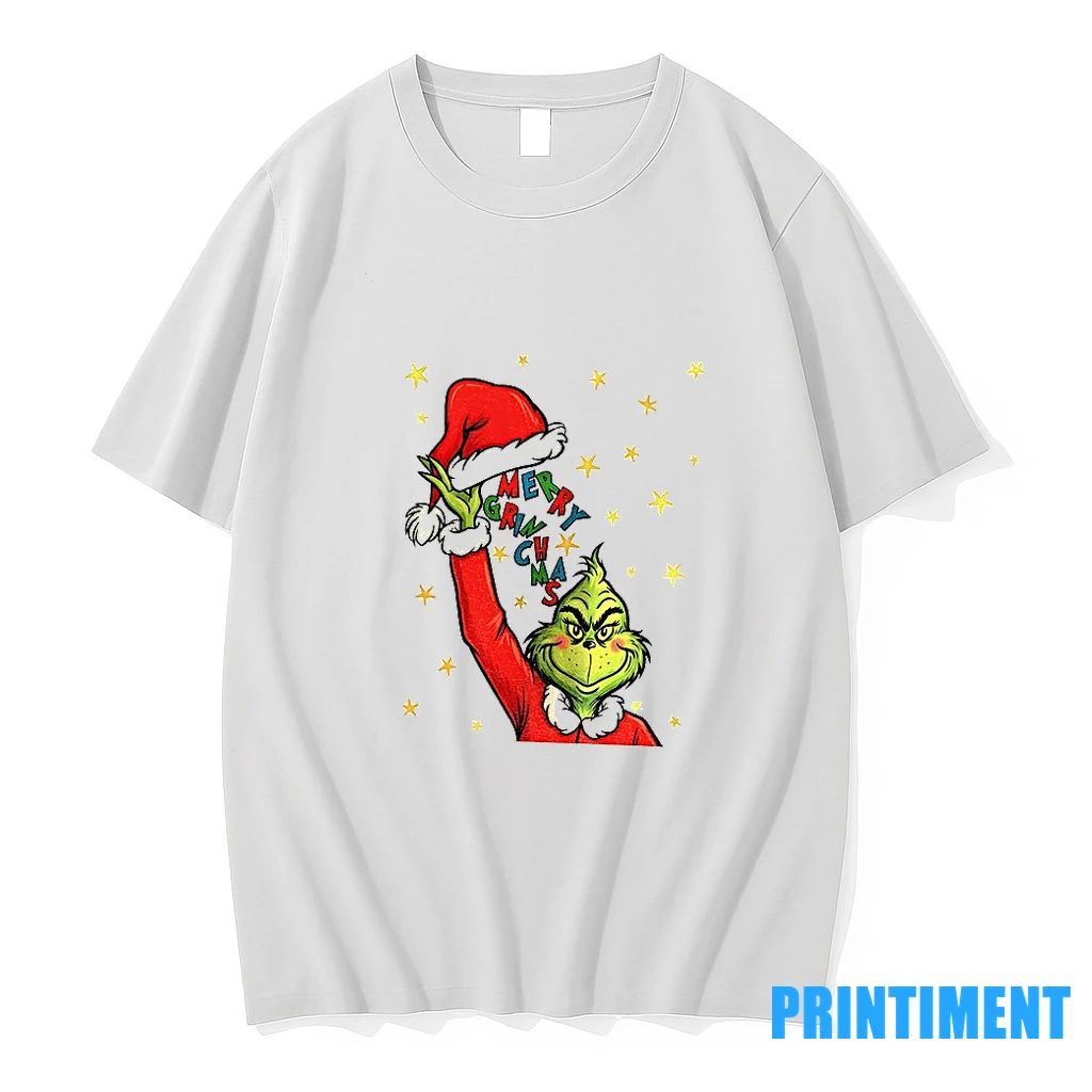 Grinch Santa Hat Merry Grinchmas Merry Christmas Tshirts Sweater
