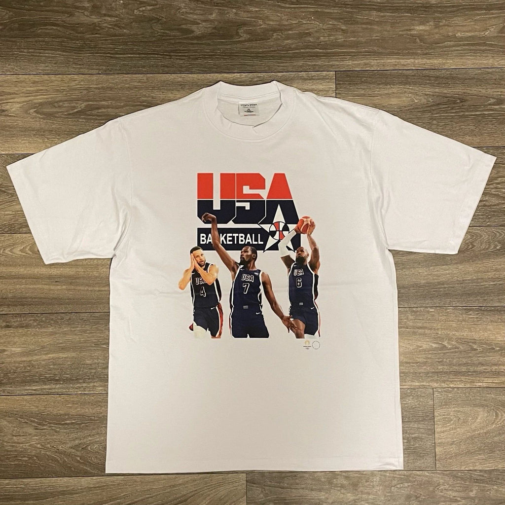 Team USA Basketball T-Shirt - Paris Olympics size XL