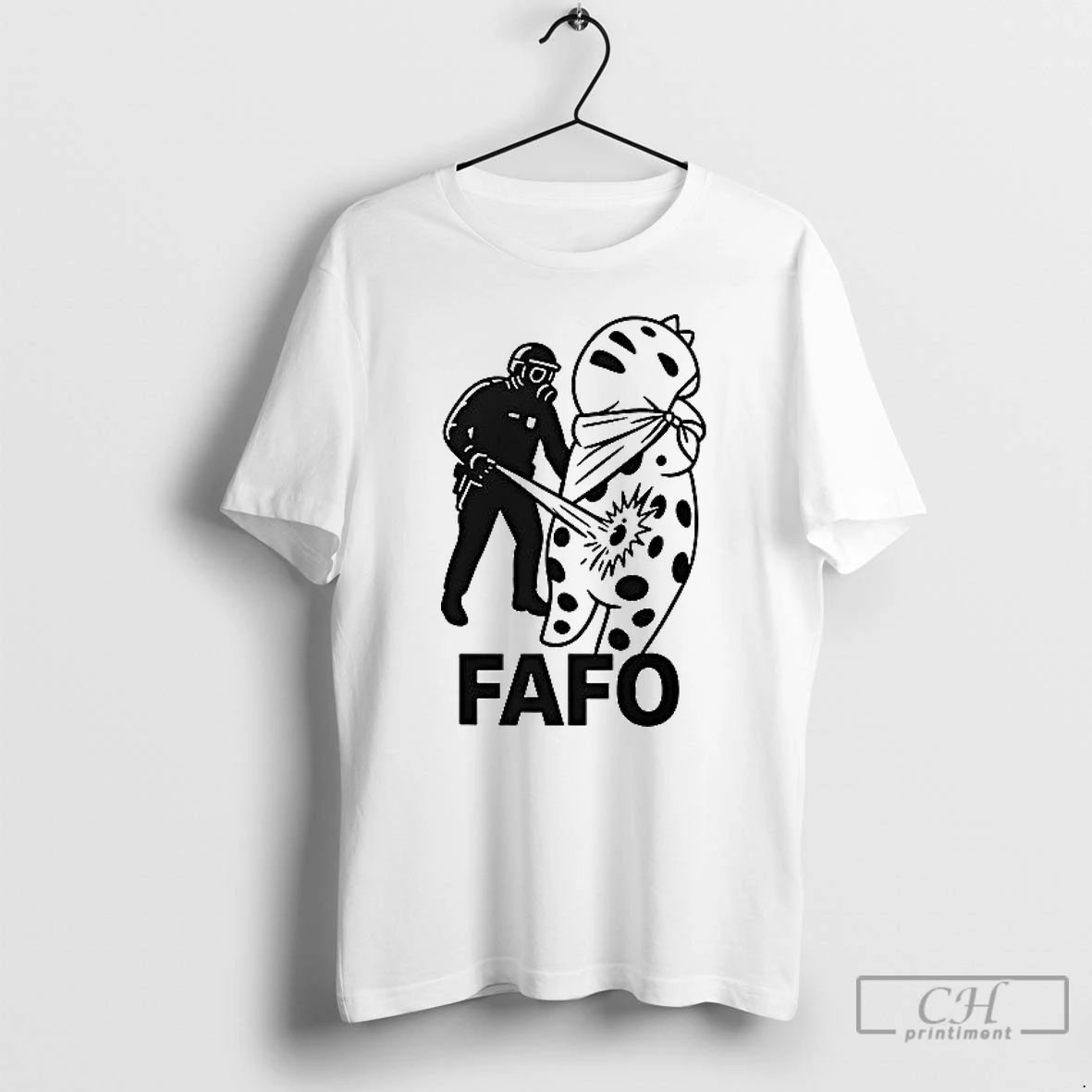 Classic Fafo A Police Officer In Riot Gear T Shirs Sweater