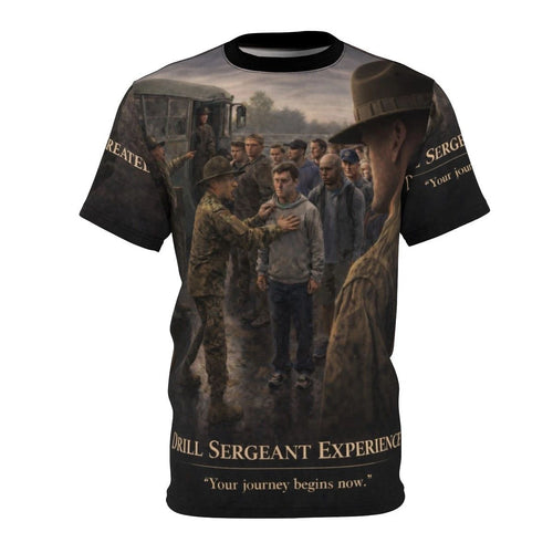 AOP - Drill Sergeant All-Over Print Tee - Turning Civilians into Soldiers Basic