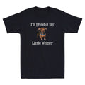I'm proud Of My Little Weiner Funny Dog Animal Lover Quote Vintage Men's T-Shirt