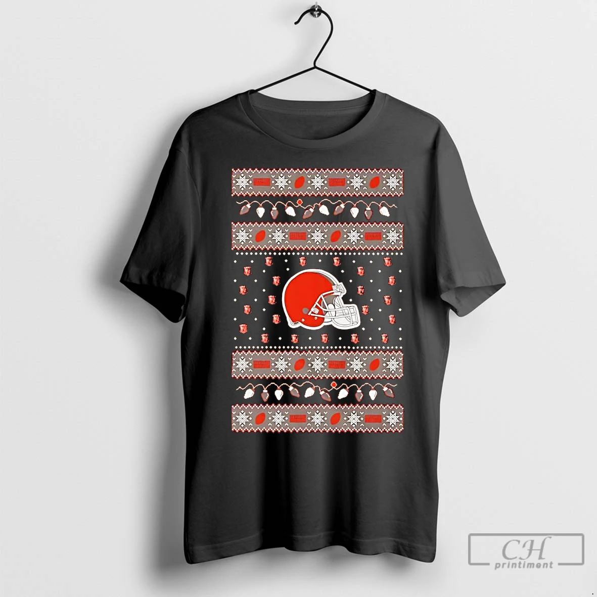 Premium Cleveland Browns Ugly Christmas Light