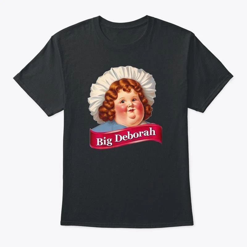 Vintage Big Deborah TShirt, Funny Shirt Short Sleeve, For Men, For Women