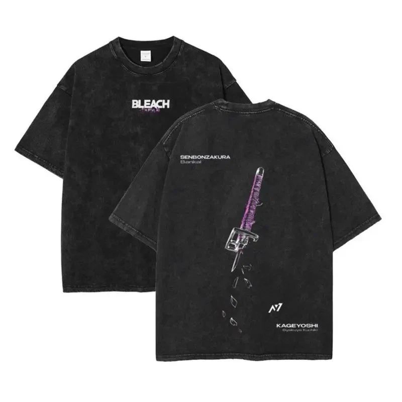 Bleach - Byakuya Streetwear Shirt, Japanese Anime T-Shirt, Unisex Anime T-Shirt
