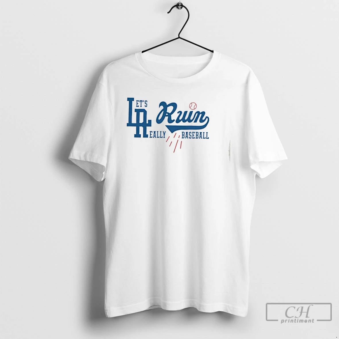 Classic Los Angeles Dodgers Mlb Lets Really Ruin Baseball T Shirts