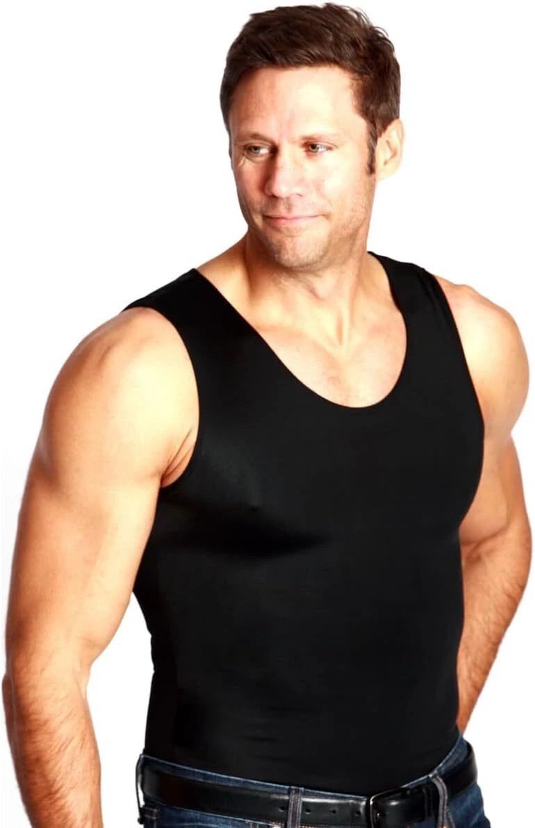Insta Slim As Seen On TV Men's Compression Muscle Tank Shirt