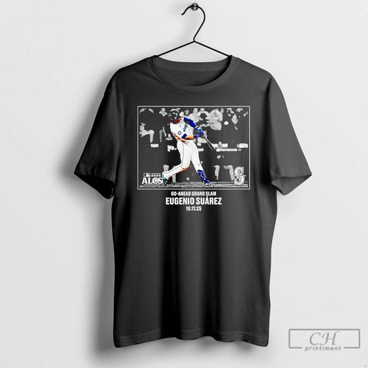 Classic Eugenio Suarez 2025 Mlb Postseason Go Ahead Grand Slam T Shirts
