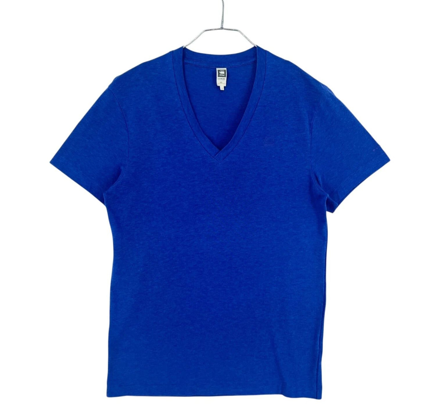 G-Star Raw Men NEOTH Casual Blue V-Neck T-Shirt Size S