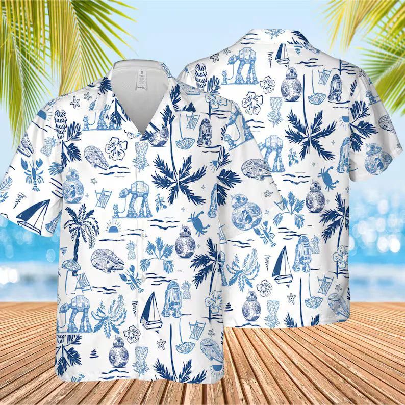 Tropical Space Saga Aloha Shirt Men's Women's Beach