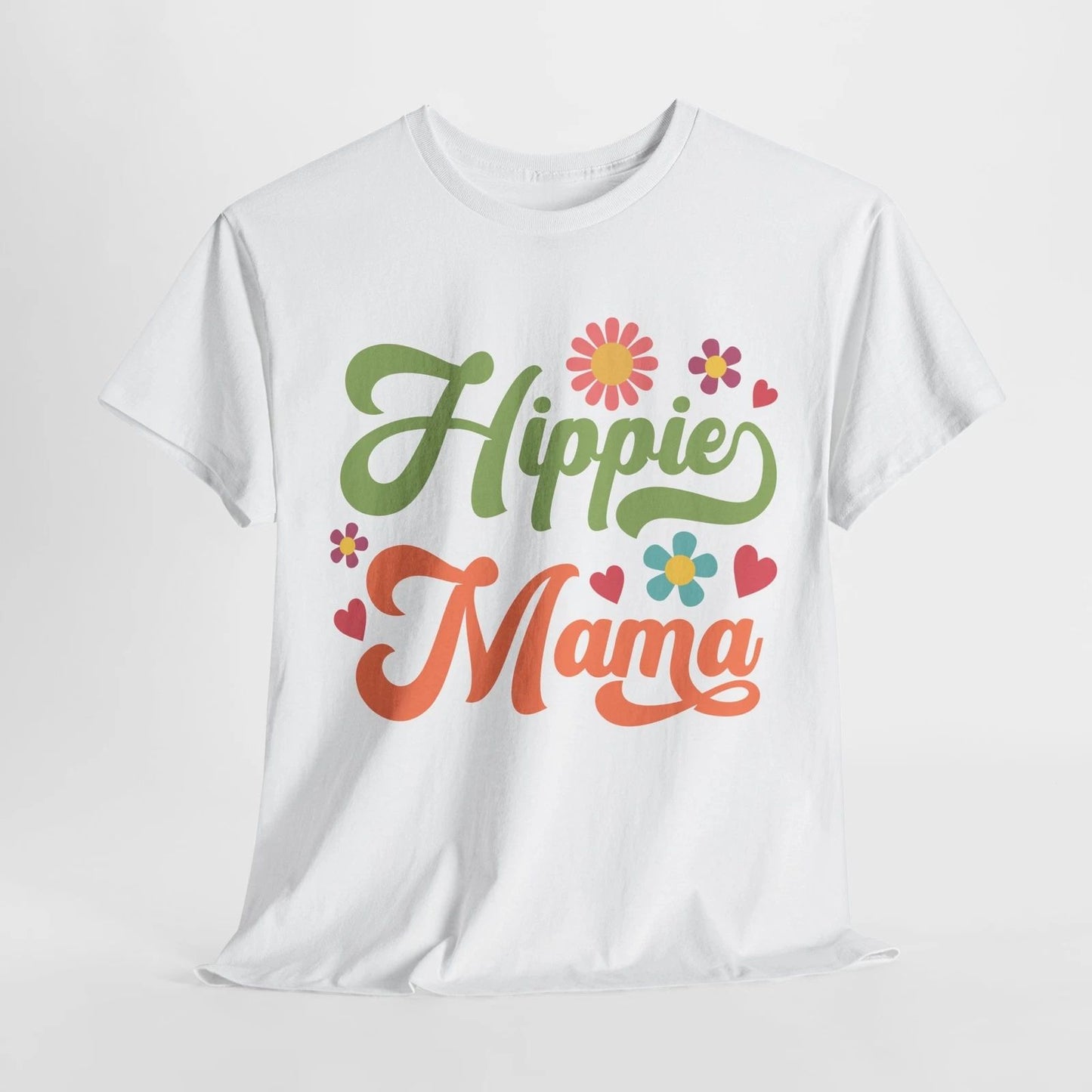 Hippie mama T-Shirt | Boho Chic Hippie Tee | Retro Festival Shirt