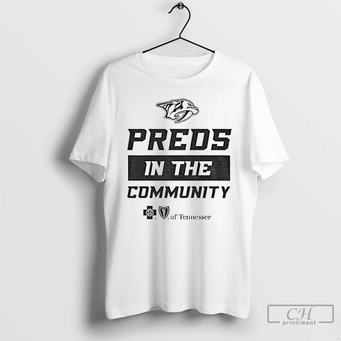 Classic Preds In The Community Nashville Predators 2025 T Shirts