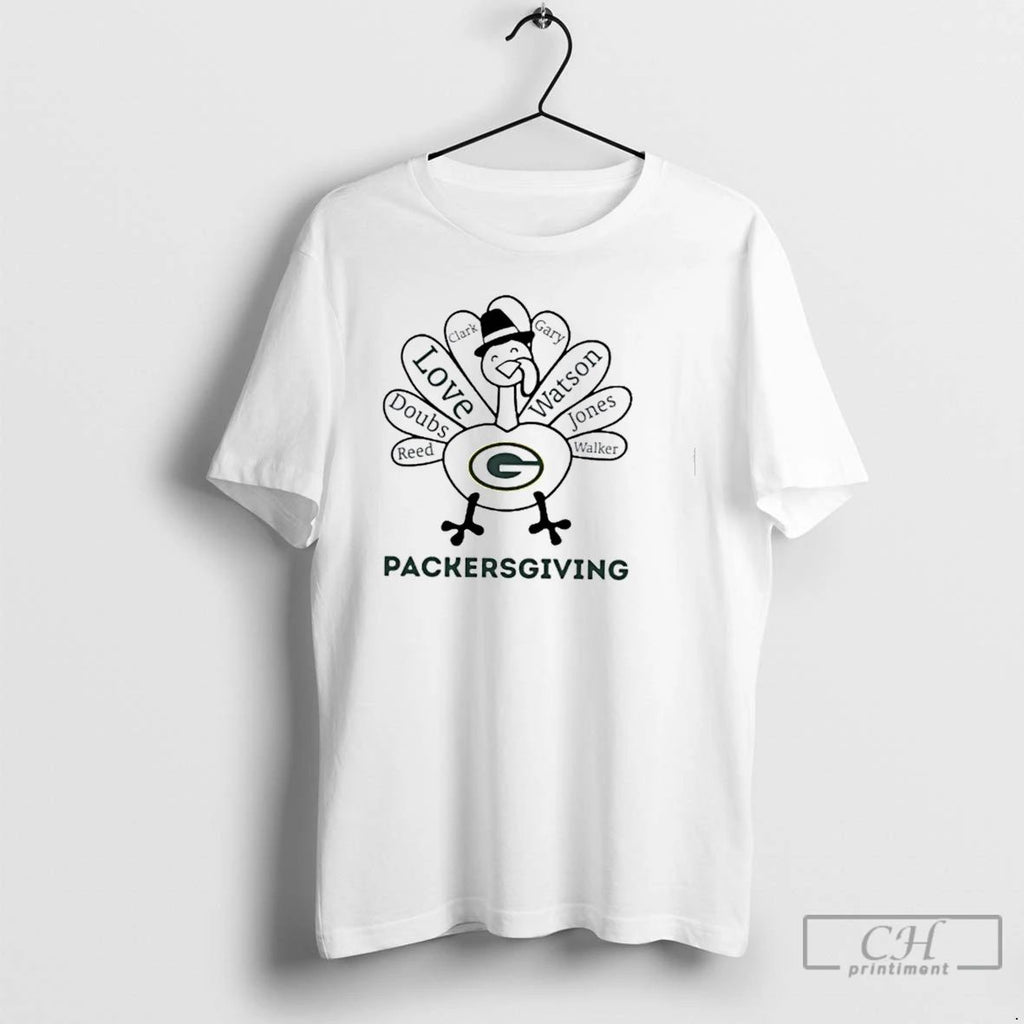 Premium Packersgiving Green Bay Packers X Thanksgiving T Shirts