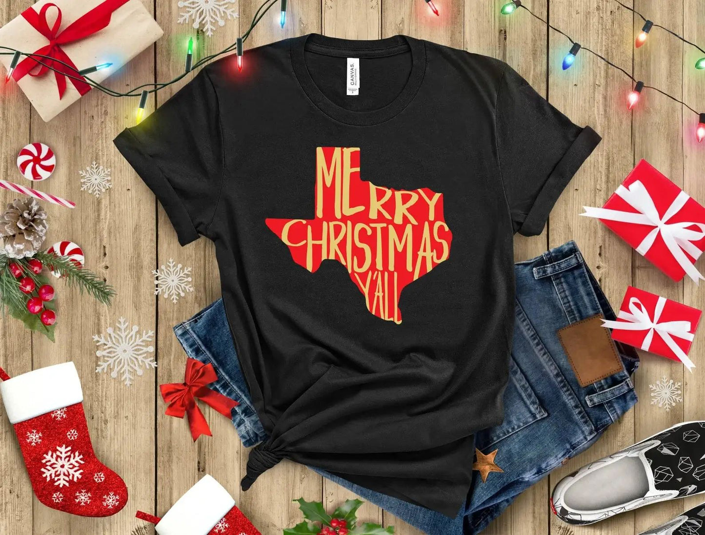Merry Christmas Texas T-Shirt