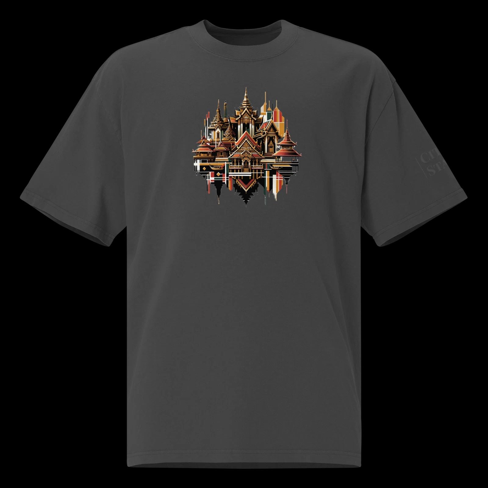 Oversized faded t-shirt (THAILAND)
