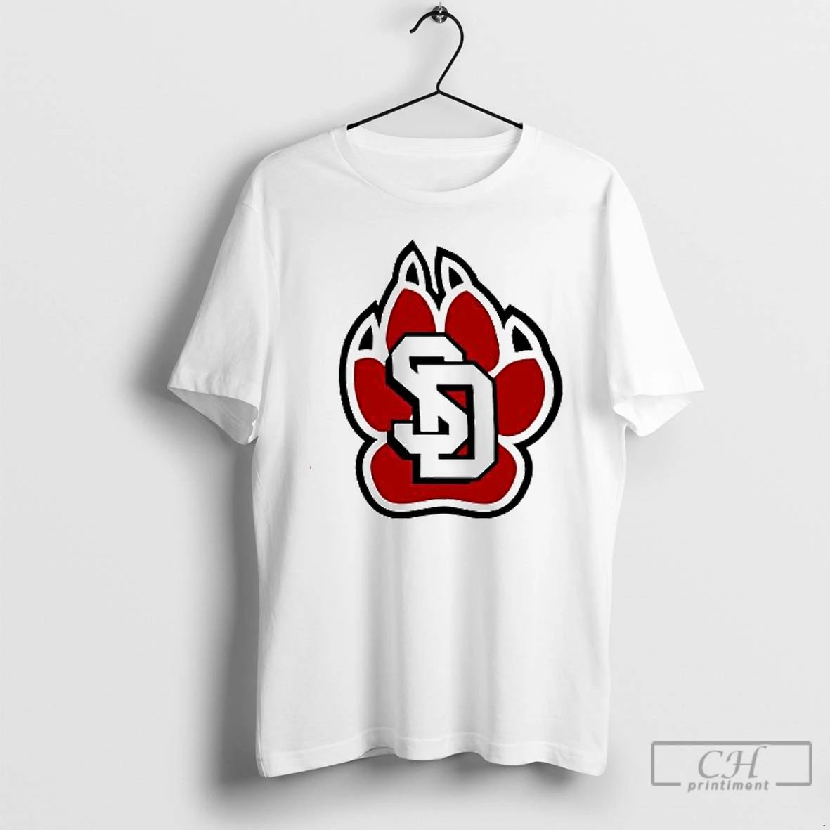 Premium South Dakota Coyotes Logo T Shirts