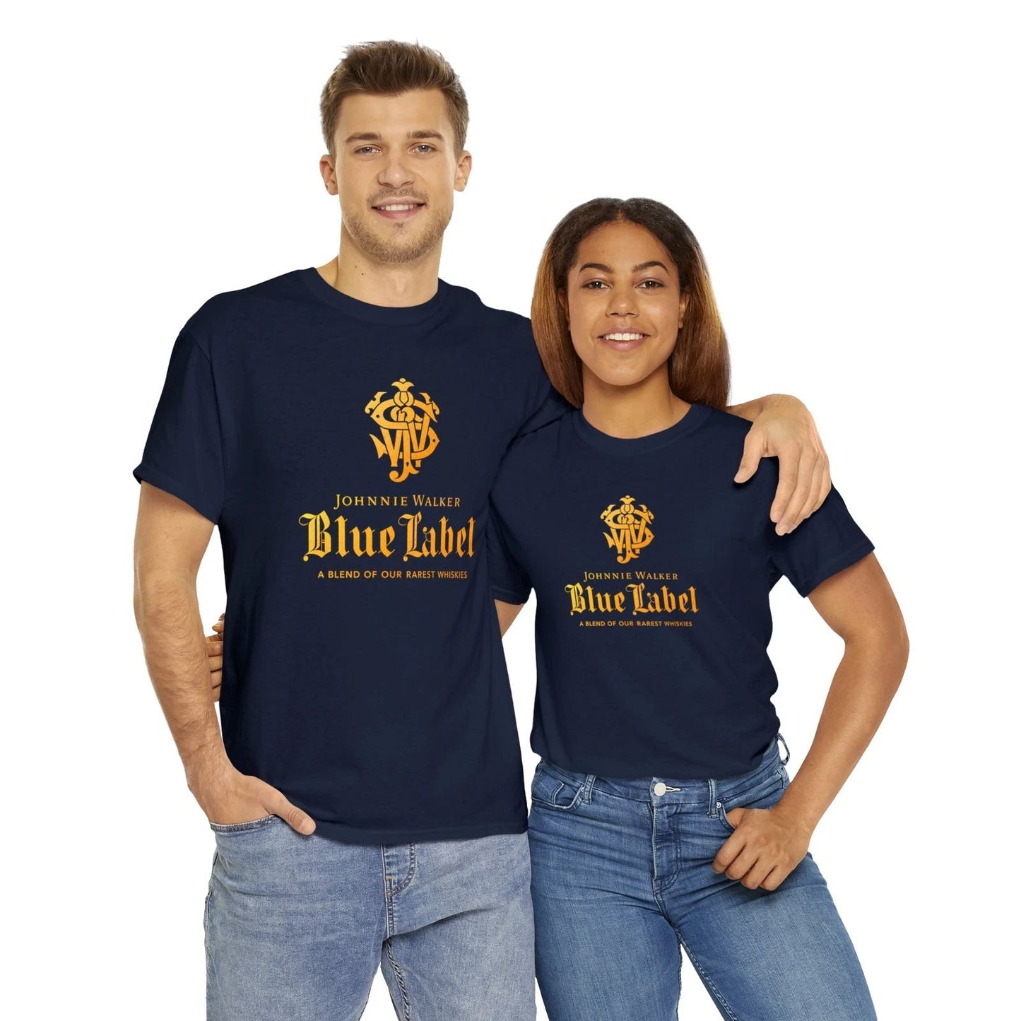 Johnnie Walker Blue Label Unisex Heavy Cotton Tee