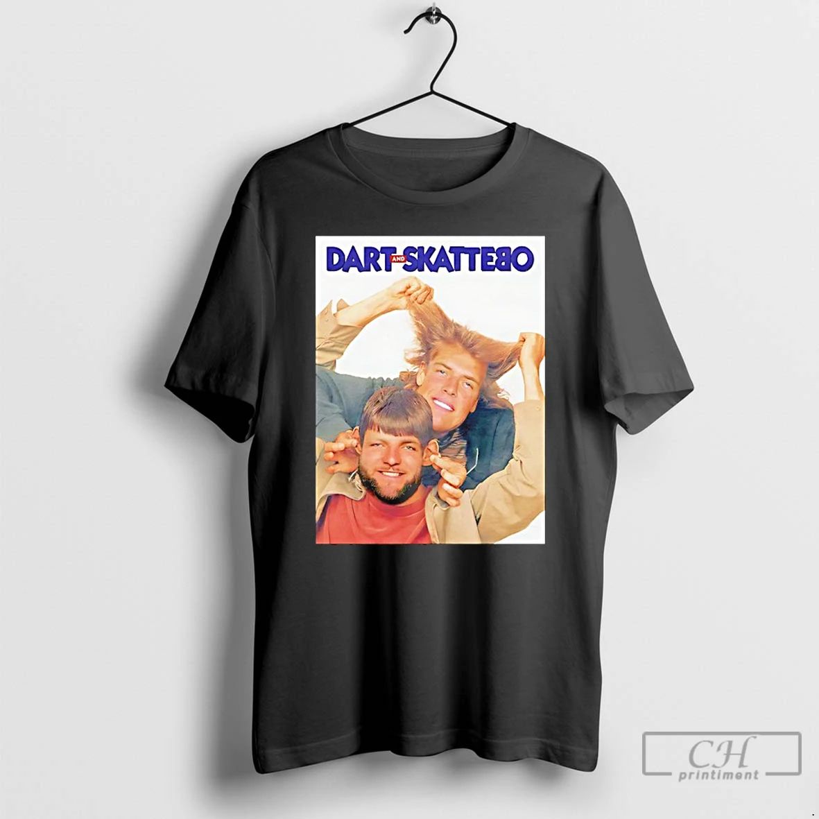 Classic Dart And Skattebo Dumb And Dumber Parody T Shirts