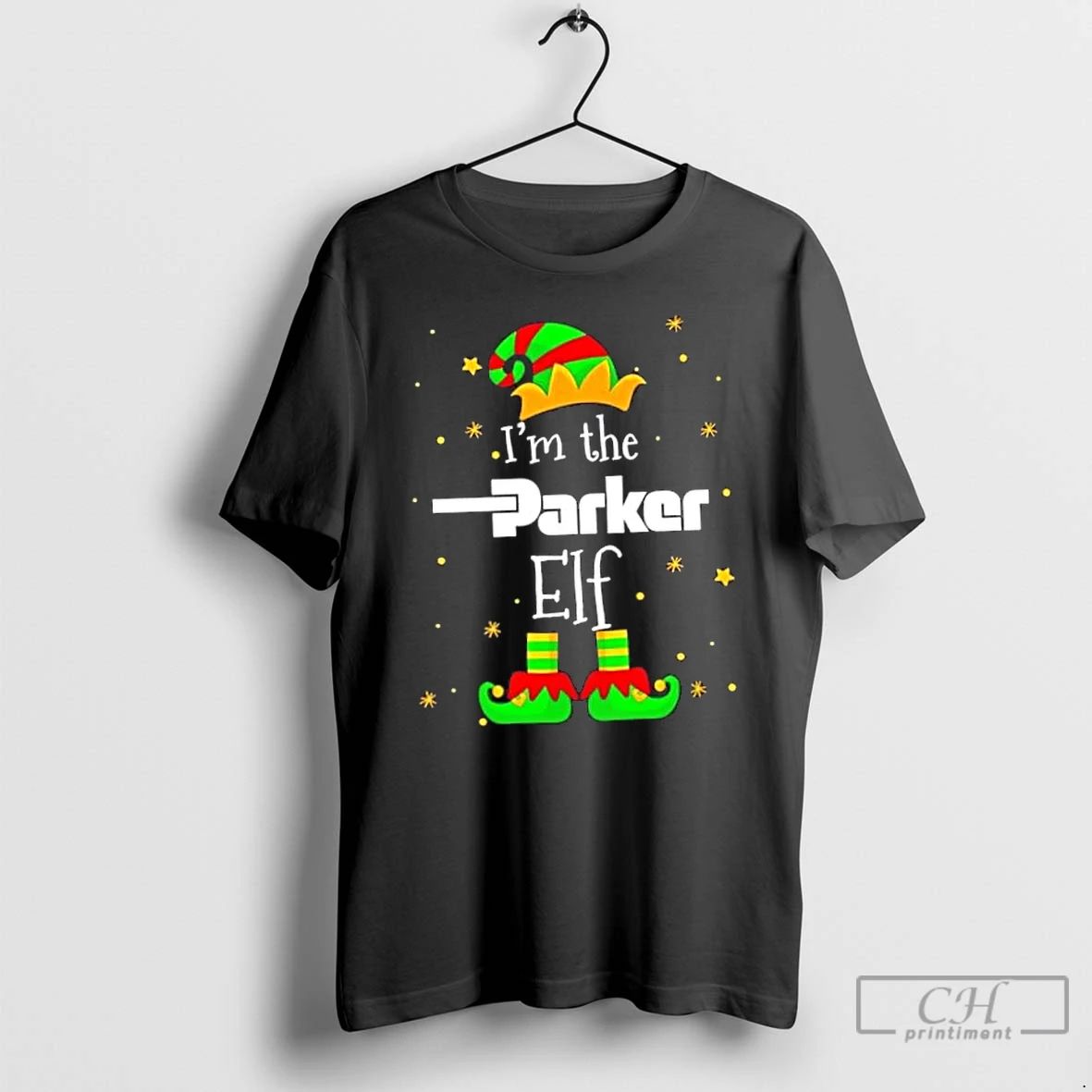 Classic Im The Parker Hannifin Elf Christmas T Shirts