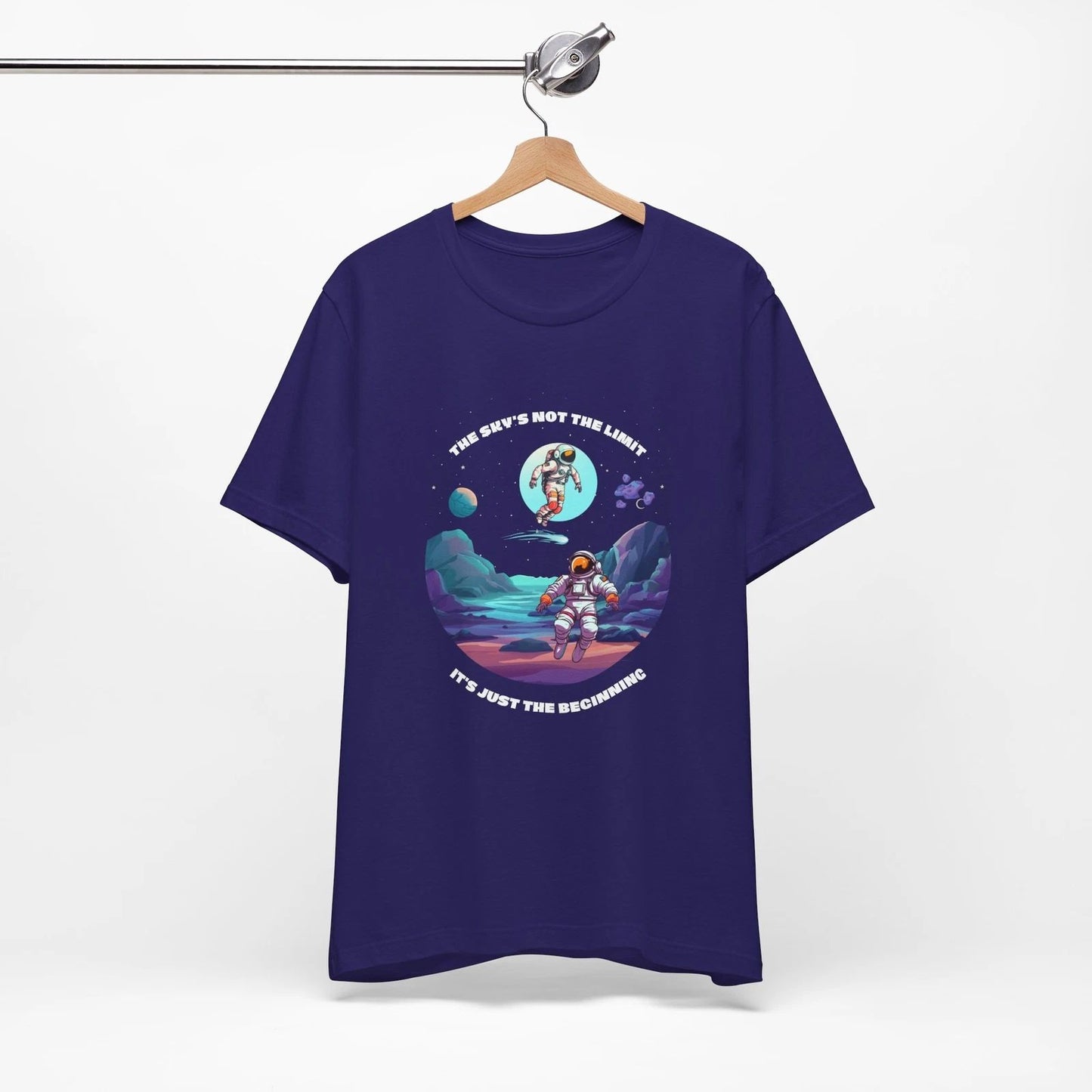 Astronaut Tee, Space Shirt, Motivational Gift, Unisex Graphic T-Shirt, Celestial