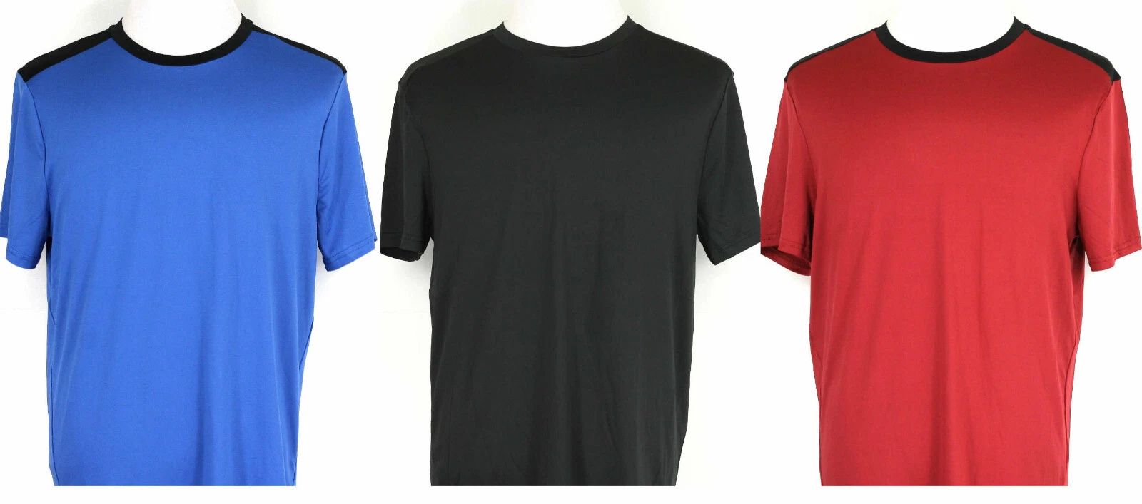 RBX Poly Span Tee With Shoulder insert Crew Neck Short Sleeve S, M, L, XL, 2XL