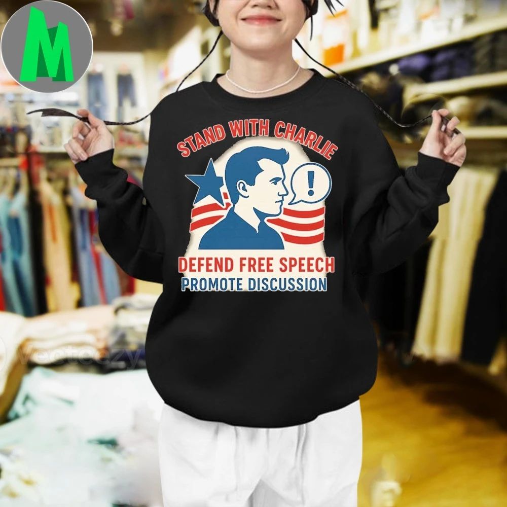 Stand With Charlie Free Speech Peace Unity Shirt