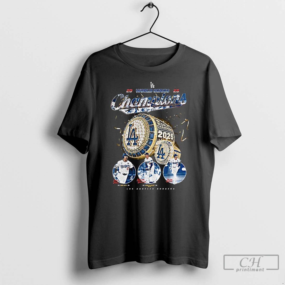Premium Los Angeles Dodgers 2025 World Series Champions Rings Back To Back T Shirts