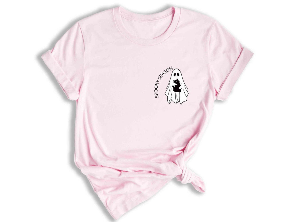 Spooky Season Shirt, Cute Ghost Shirt, Spooky Vibes Shirt, Funny Halloween Shirt