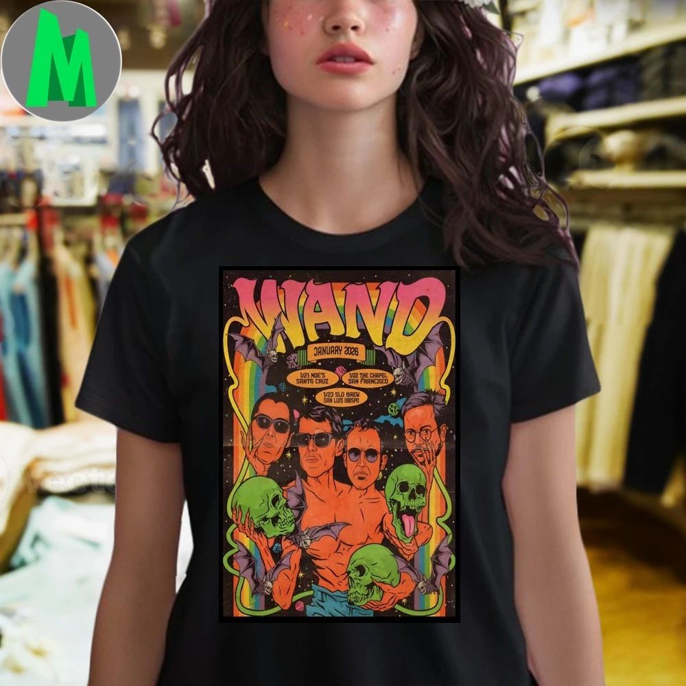 Wand San Luis Obispo Ca Jan 23 2026 Poster T-Shirt