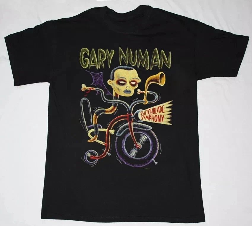 Gary Numan Vintage Concert Black Cotton Shirt