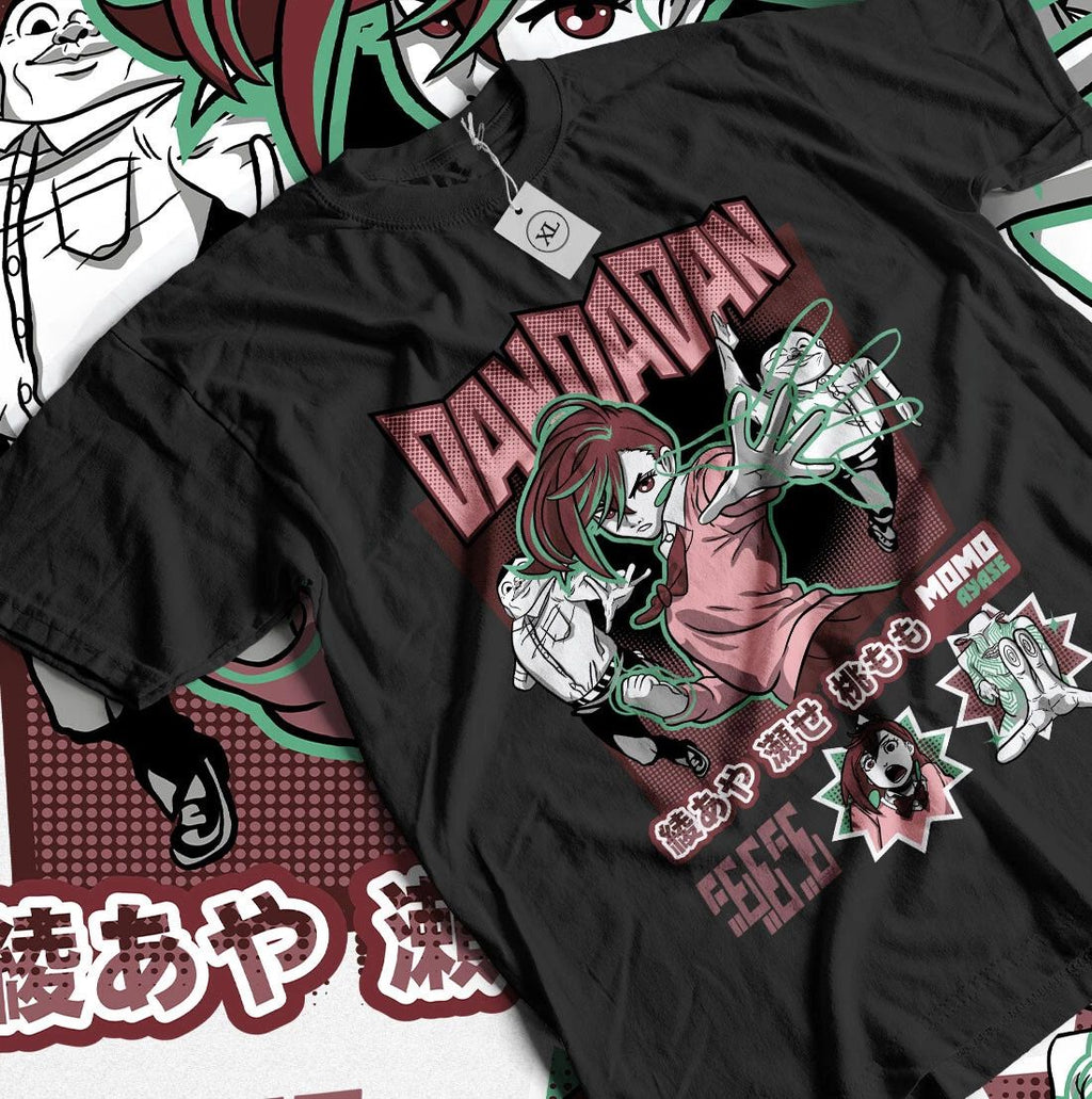 Dandadan Seiko Ayase T-shirt Cosplay Momo Anime Gift Exclusive Shirt All Size