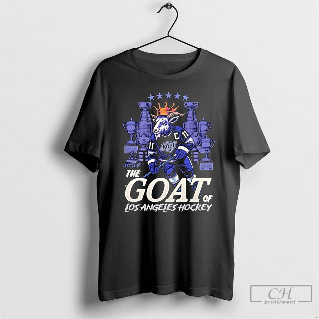 Premium The Goat Of Los Angeles Kings Hockey T Shirts