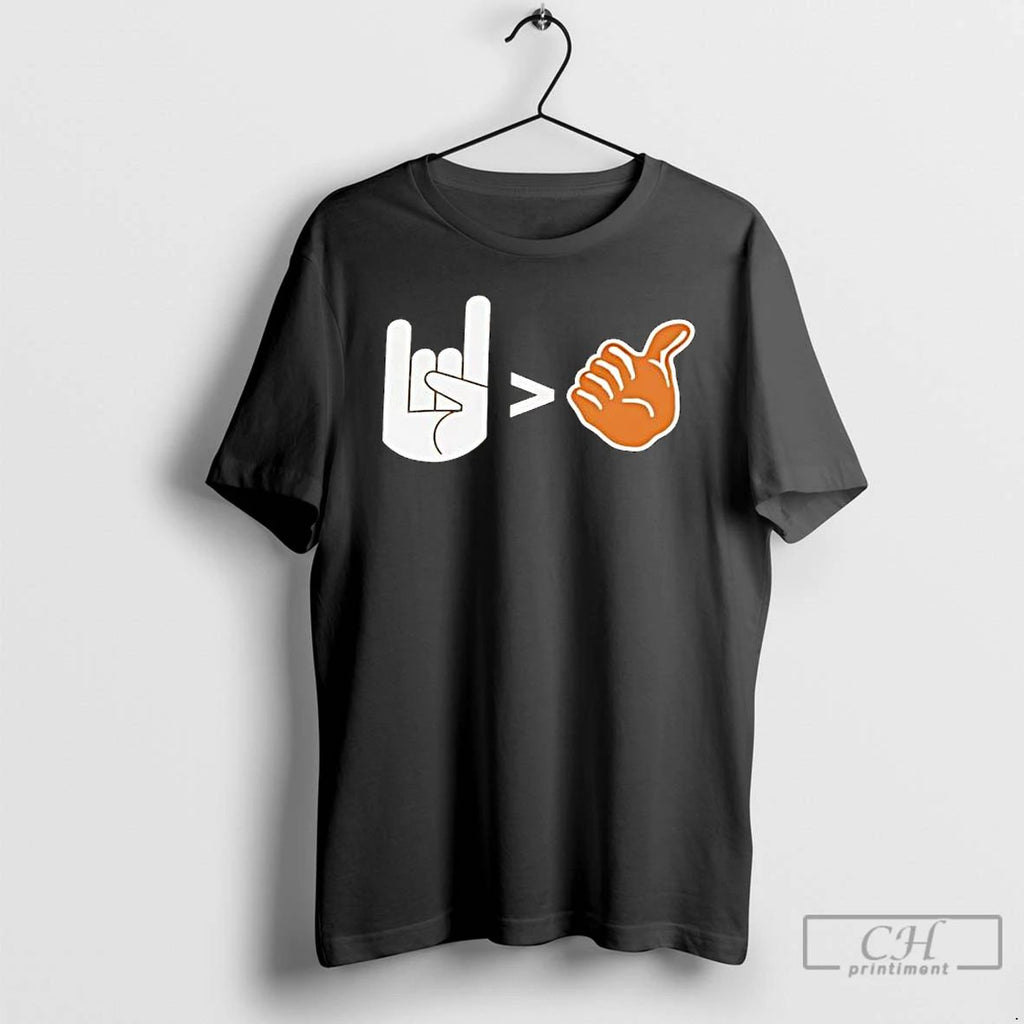 Premium Champion Hook Em Greater Than T Shirts