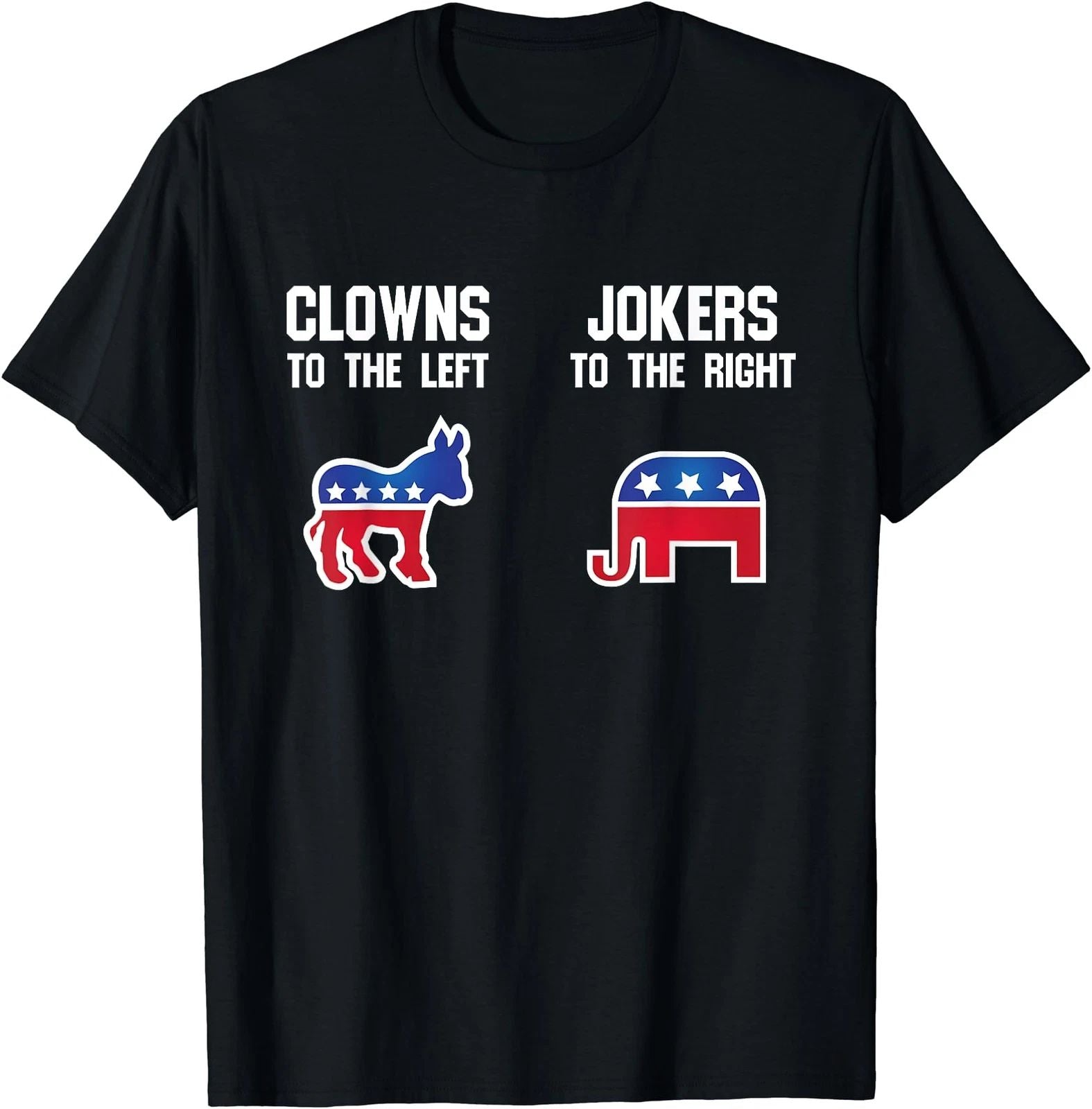 Libertarian Clowns To The Left Jokers To The Right Unisex T-Shirt