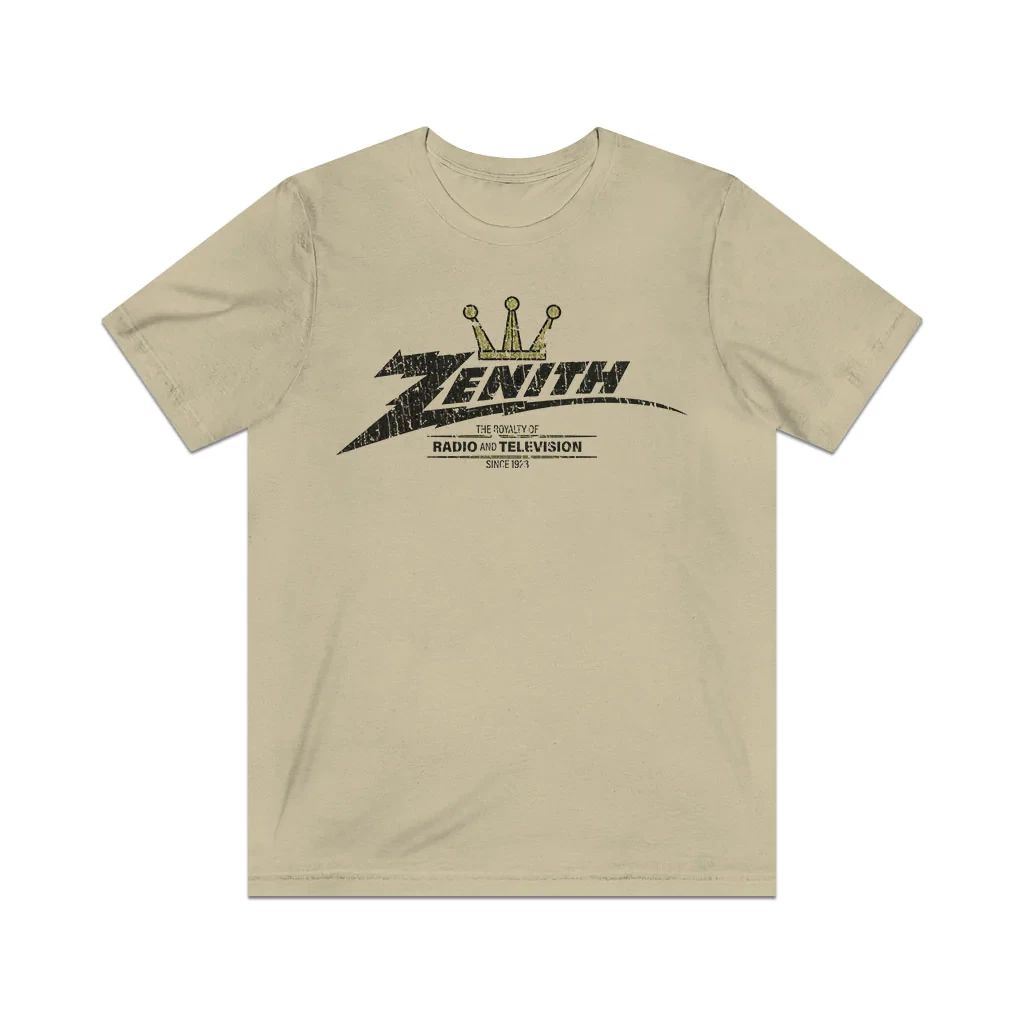 Zenith Royalty of Radio and Television 1923 Vintage Men's T-Shirt