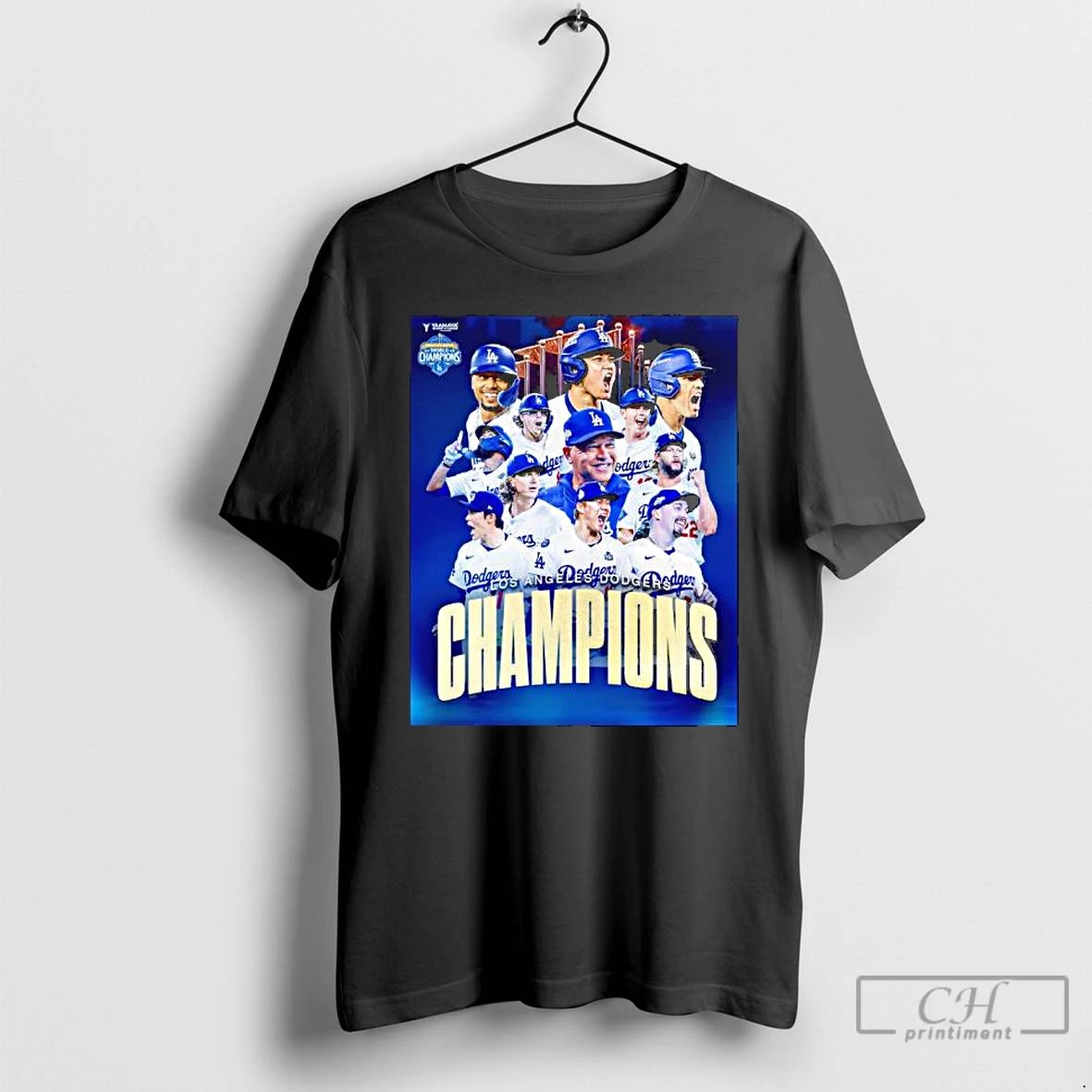 Classic Los Angeles Dodgers 2024 2025 World Series Champions T Shirts