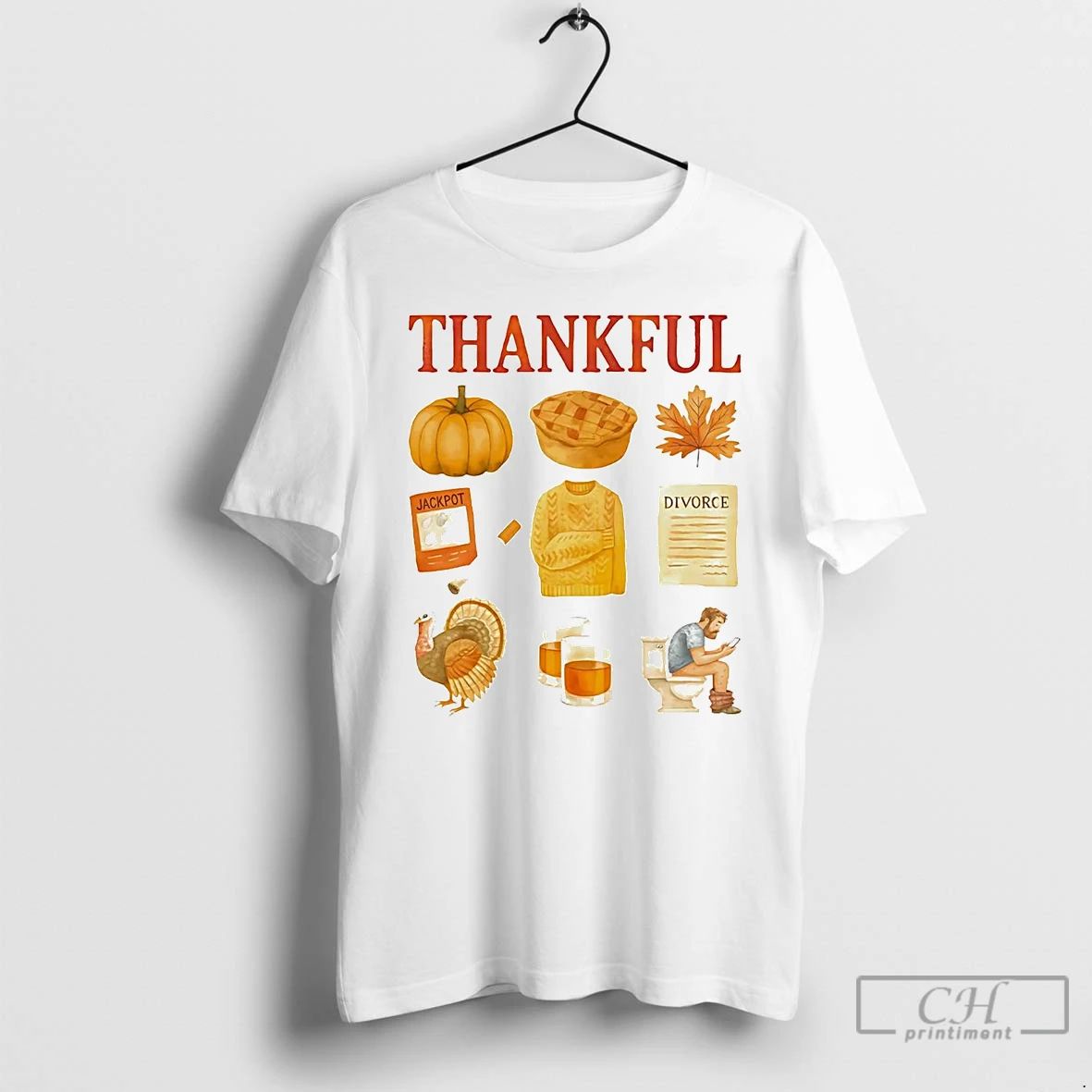 Premium Thankful Things Thanksgiving T Shirts