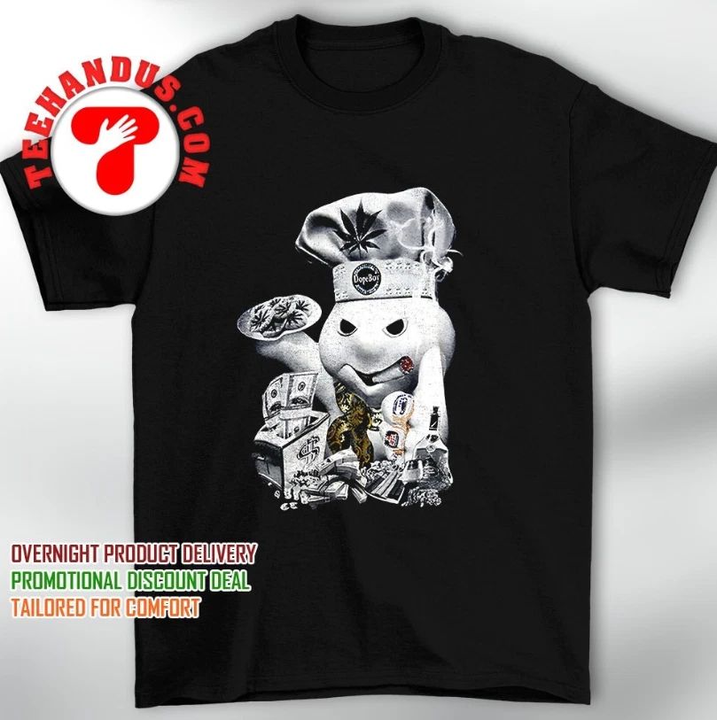 Gangster Pillsbury Dough Boy T-Shirt All Size