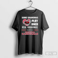 Classic Some Grandmas Play Bingo Real Grandmas Watch Arizona Cardinals Match Football Lover T Shirts