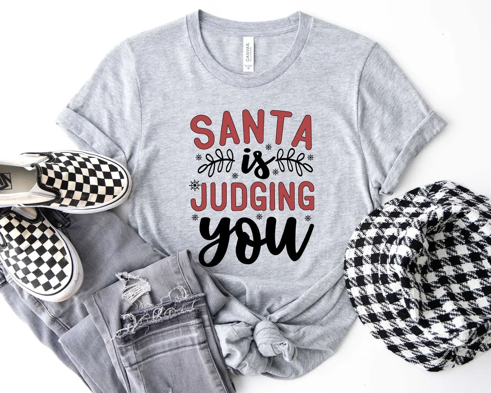 Santa Is Judging You T-Shirt