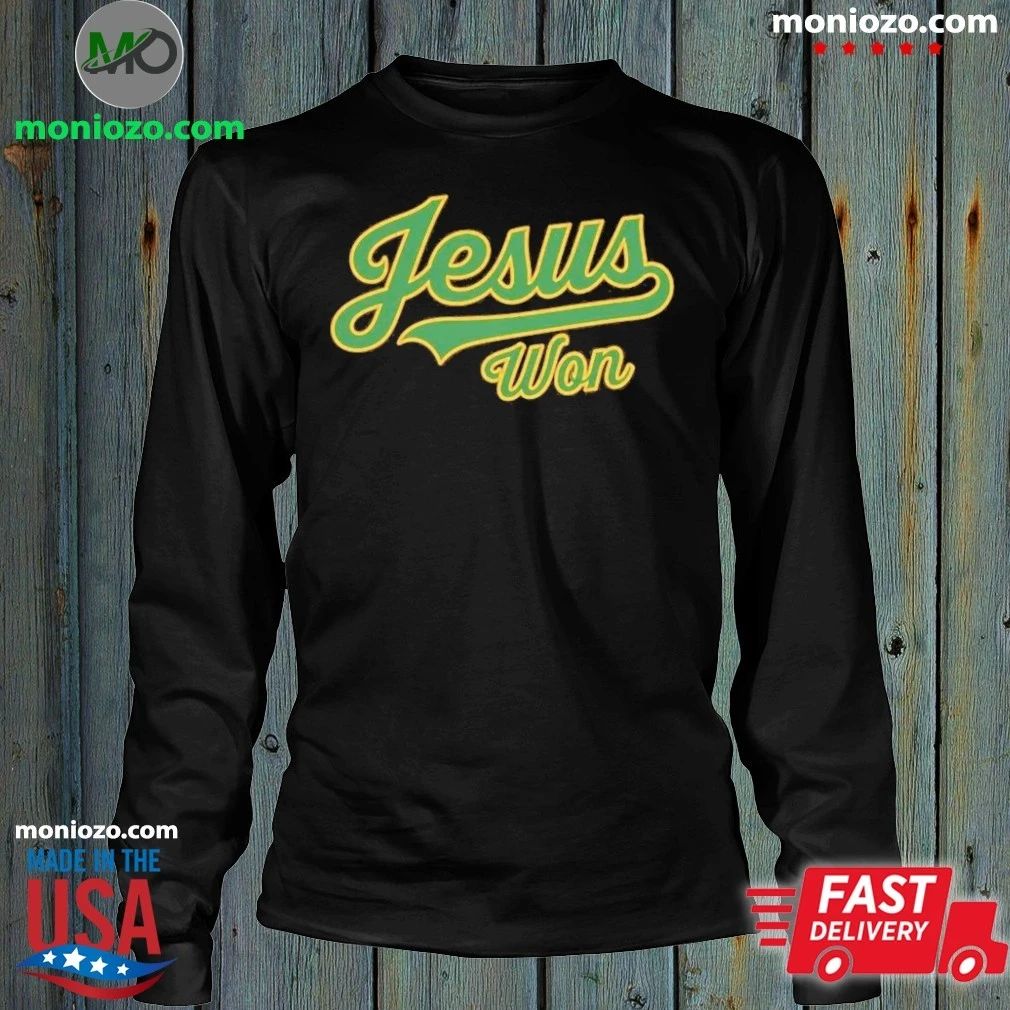Carlos Cortes Athletics Jesus Won Shirt