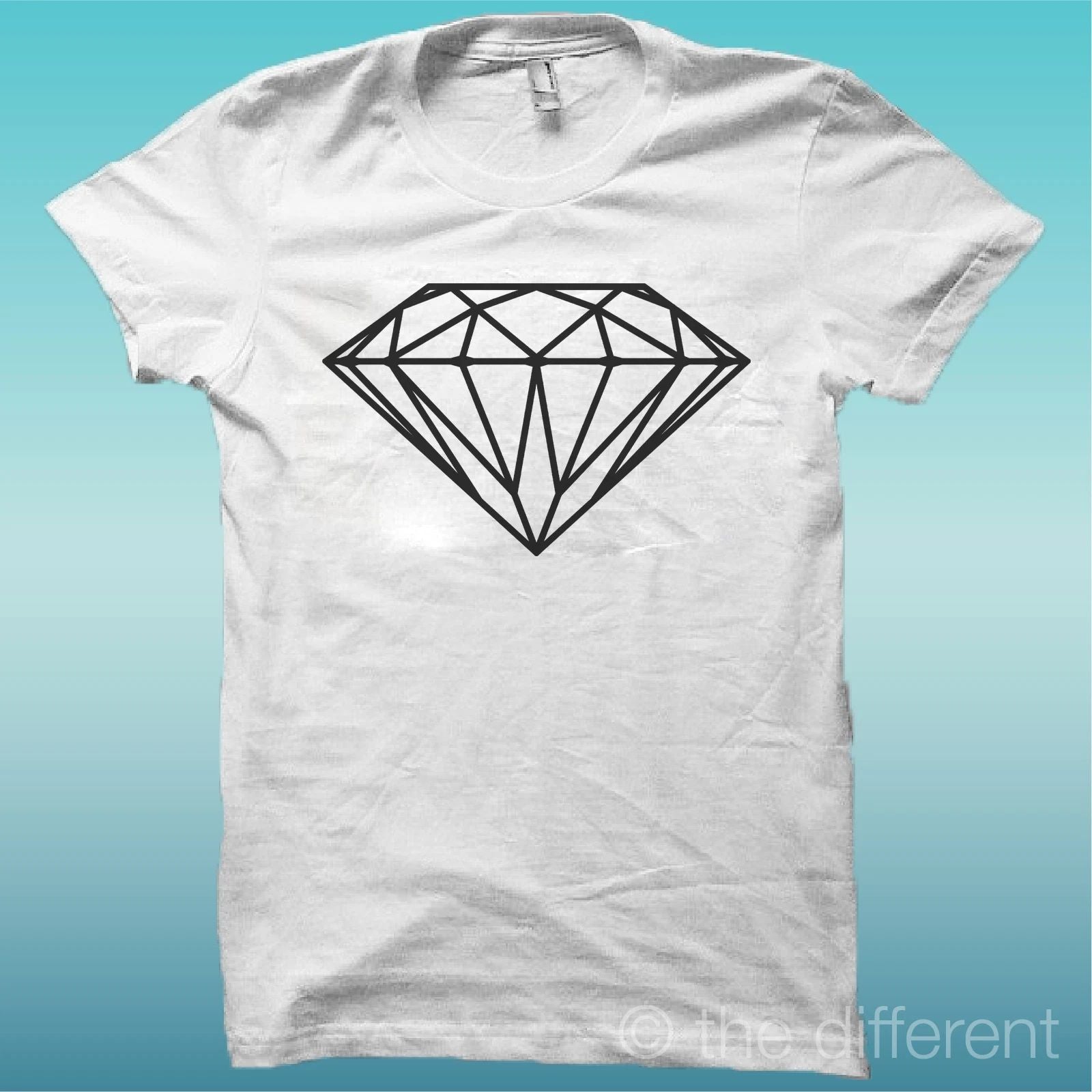 T-shirt Man Diamond Image Diamond Hip Hop Gift Idea Road To Happiness