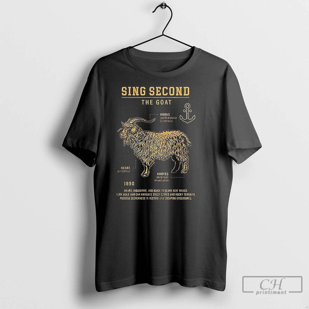 Premium Sing Second The Goat 1890 Smart Inquisitive And Quick To Learn New Things