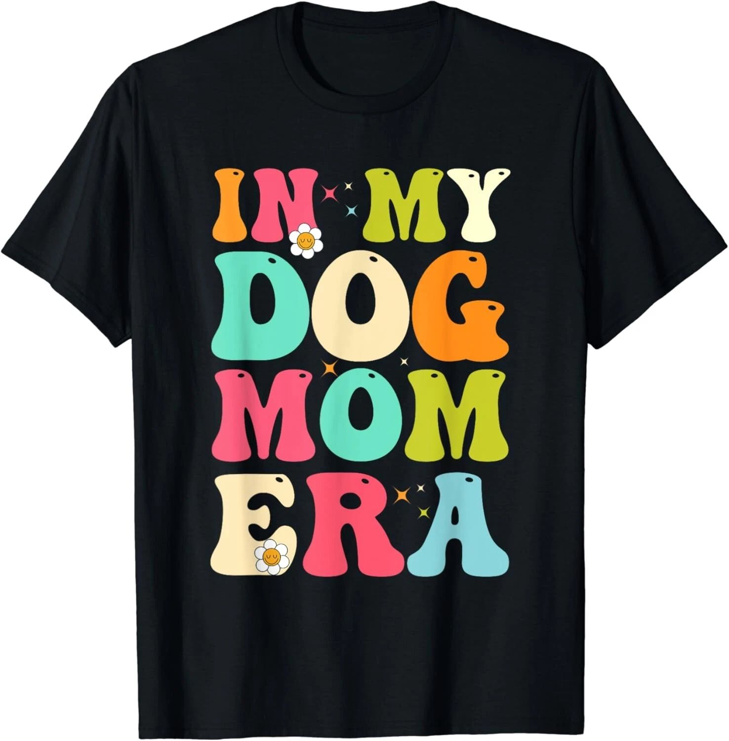 Lover Groovy Retro Mom Funny Dog Lover Gift Unisex T-Shirt