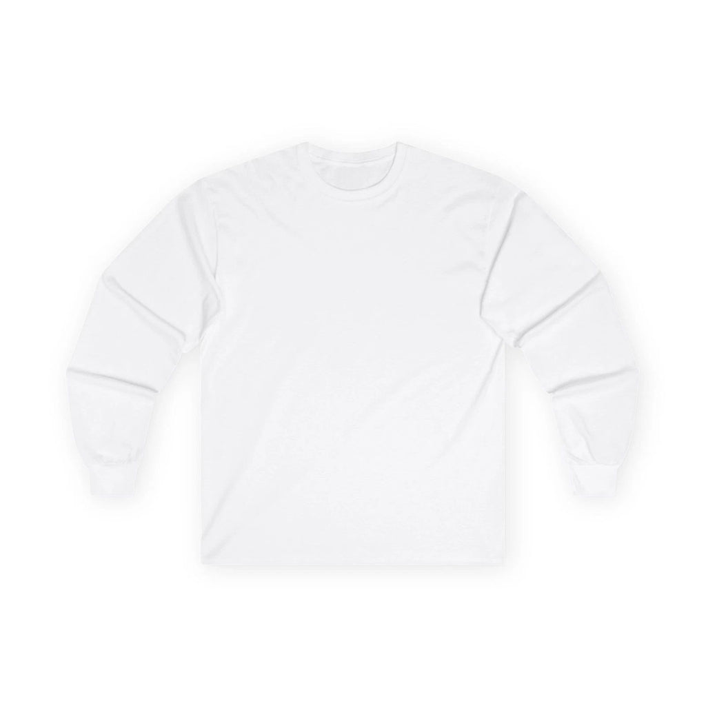 Blue and Gold Dragon Calligraphy Long Sleeve | Asian Myth Illustration