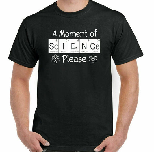 SCIENCE T-SHIRT, Periodical Table Maths Mathematics Teacher Geek Nerd Mens Funny