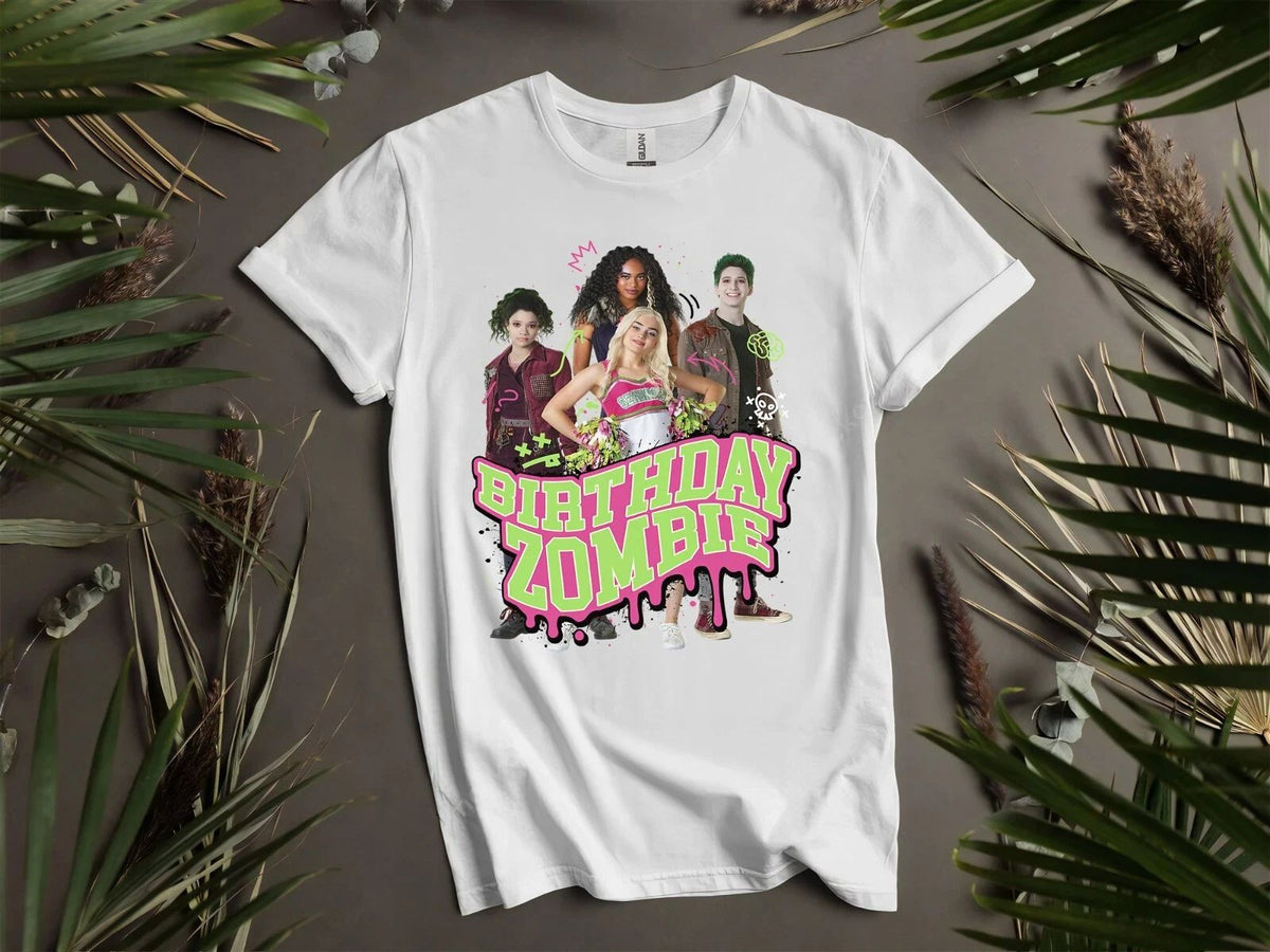 Zombies Birthday Zombie Poster Wdw Magic Hoodie Tshirt Men Women Unisex AD788